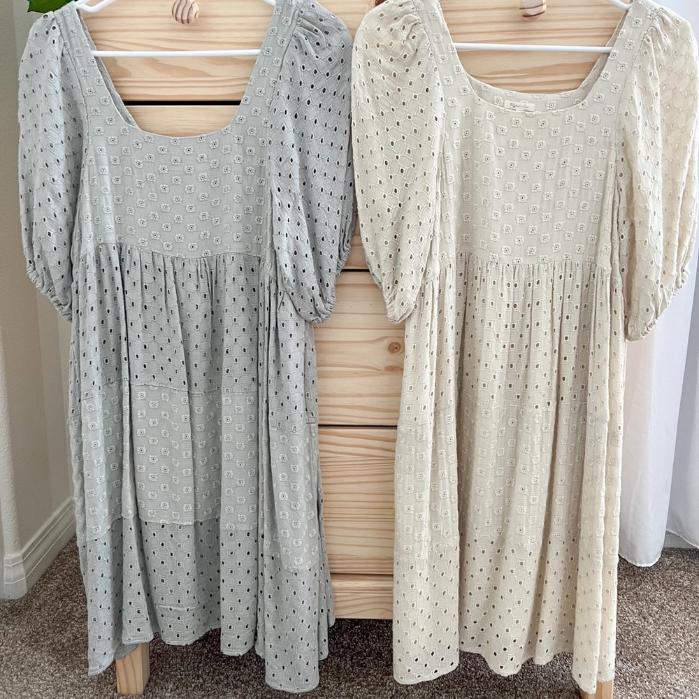 RYLEE + CRU MAMA Sage DRESS